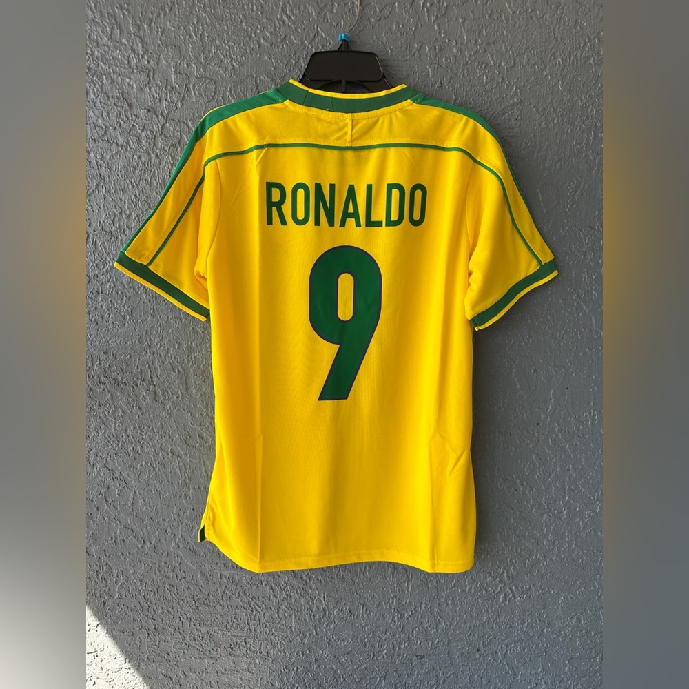 Ronaldo Brazil 1998 Final Jersey Yellow - Picture 2 of 7